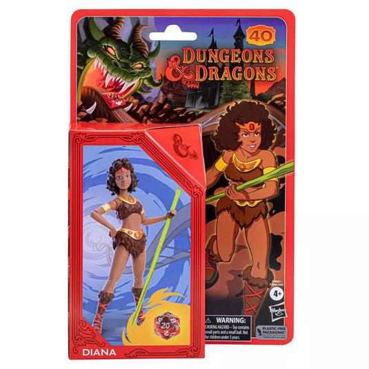 Dungeons and Dragons Cartoon Classics Diana Action Figure