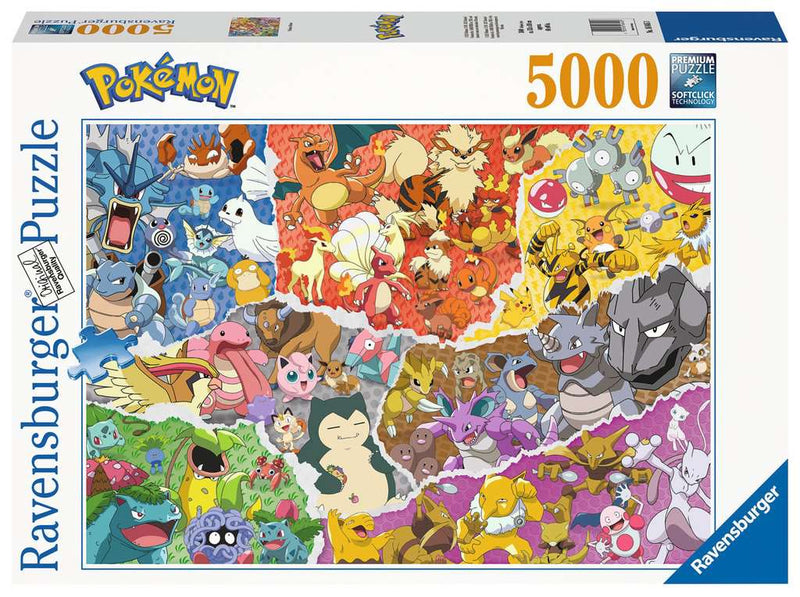 Pokemon 5000 Piece Jigsaw Puzzle