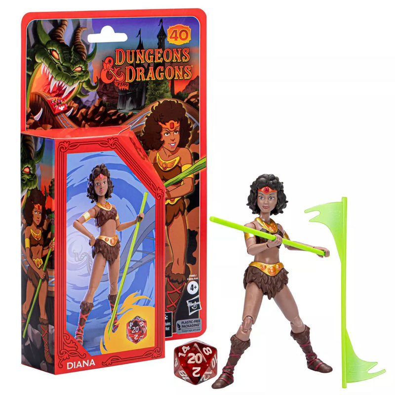 Dungeons and Dragons Cartoon Classics Diana Action Figure - Image 3