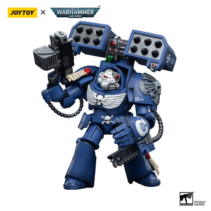 JoyToy Brother Andrus Warhammer 40K Ultramarines 1/18 Scale Action Figure