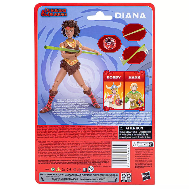 Dungeons and Dragons Cartoon Classics Diana Action Figure - Image 2