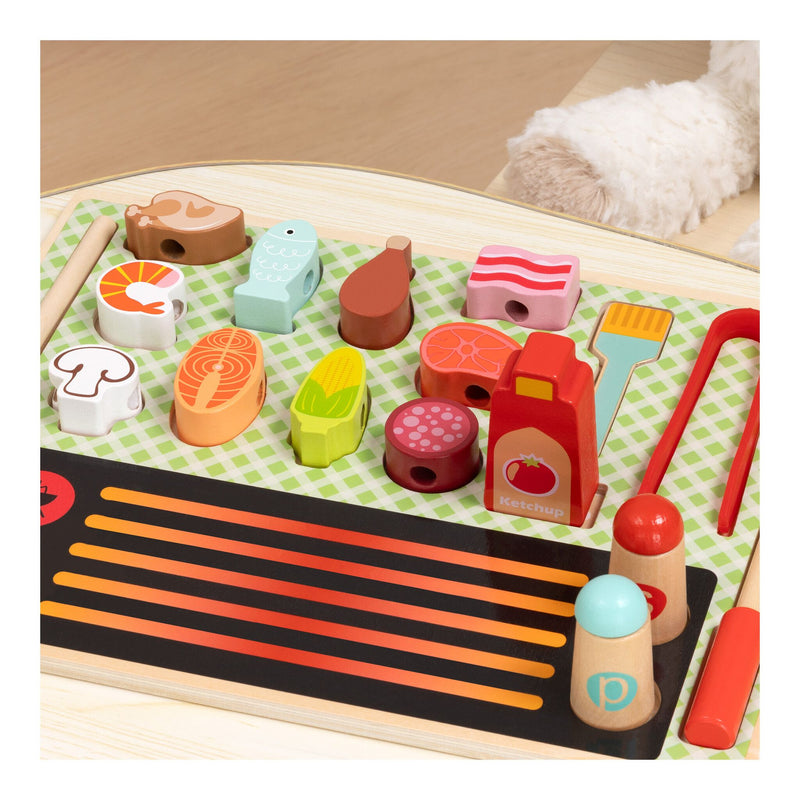 Wooden Grill Play Set