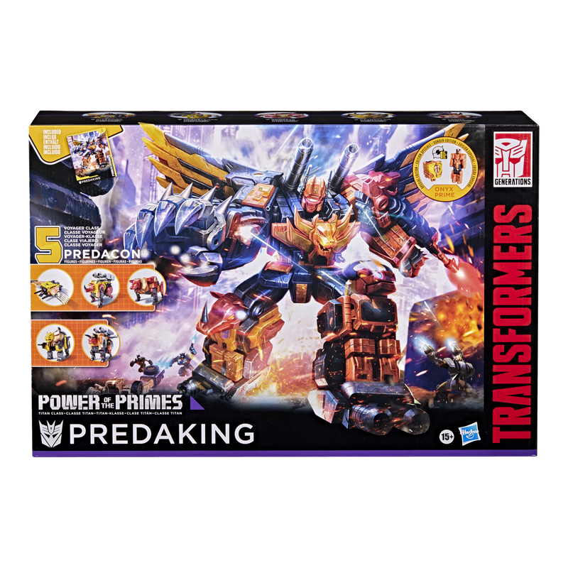 Transformers Power of the Primes Titan Class Predaking (Case of 2)