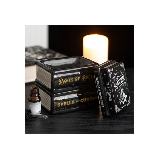 Book of Spells Oil Burner and Wax Warmer, alternate view