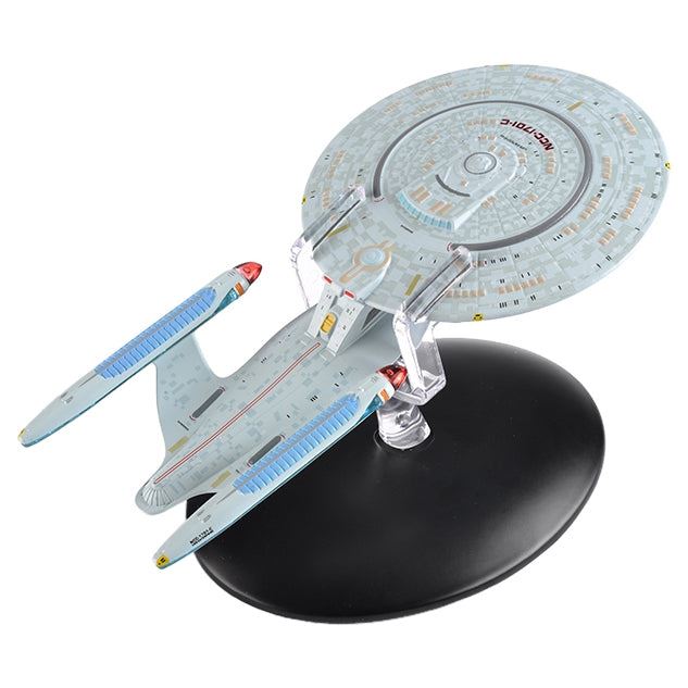 U.S.S. Enterprise NCC-1701-C (Probert Concept) Model Die Cast Ship SPECIAL ISSUE (Eaglemoss / Star Trek), rear view