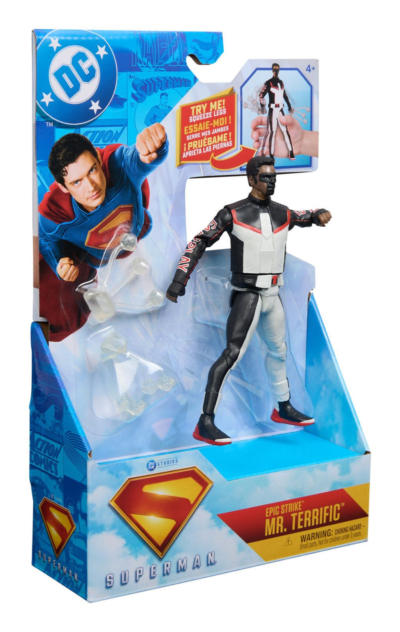 Superman 6" Superman Battle Attack Terrific Feature Figure - Image