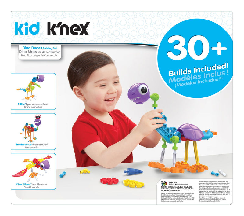Kid K'nex Dino Dudes Set - Image