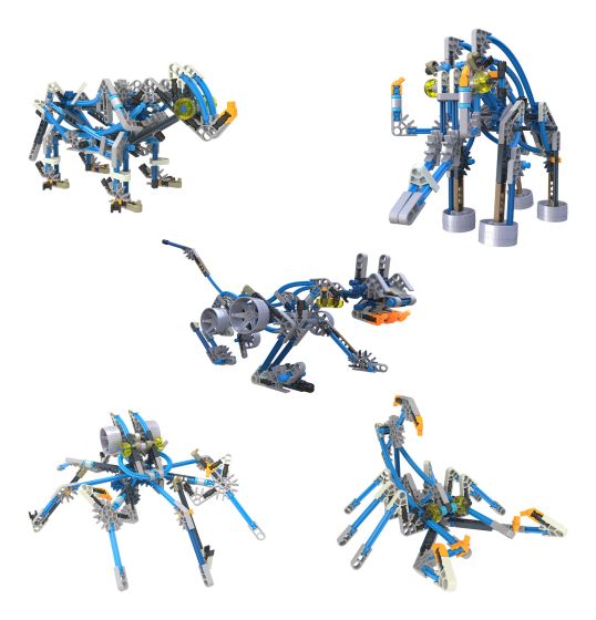K'nex 15 Cyborg Creatures Model Set