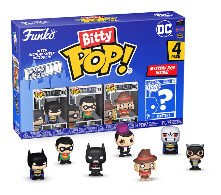 Bitty POP: Batman - Animated Series 4 Pack