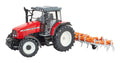 Heritage Tractor With Fold Up Cultivator