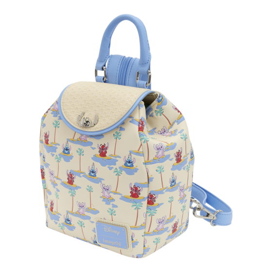 Loungefly - Disney Stitch, Angel & Leroy Mini Backpack