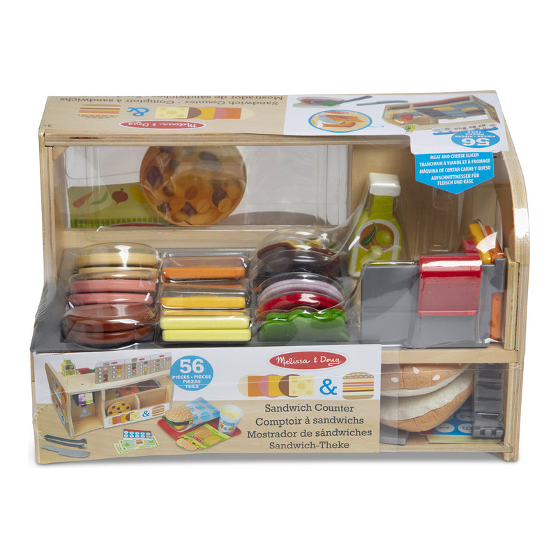 Melissa & Doug Wooden Slice/Sandwich Counter