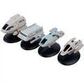 Shuttlecraft Set 1 (Galileo II & Goddard & Chaffee & Cochrane) Model Diecast Ship (Eaglemoss / Star Trek), alternate view