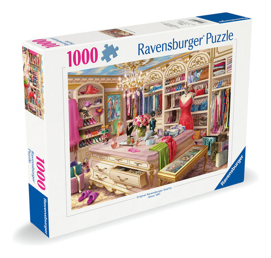 The Coveted Closet 1000 Piece Jigsaw Puzzle