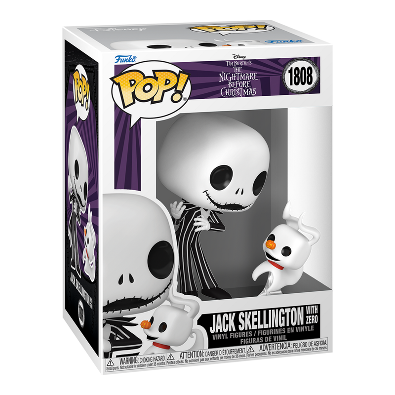 Pop! Vinyl - The Nightmare Before Christmas S9 - Jack & Zero