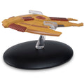 Cardassian Hideki Starship Model Die Cast Ship (Eaglemoss / Star Trek), alternate view