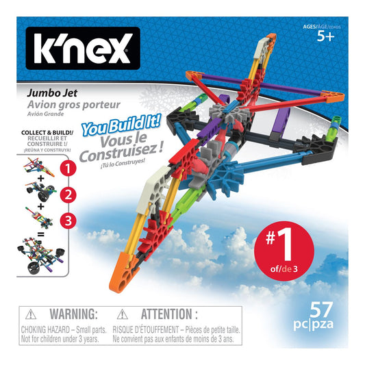 K'nex Classics - Jumbo Jet Building Set - Image