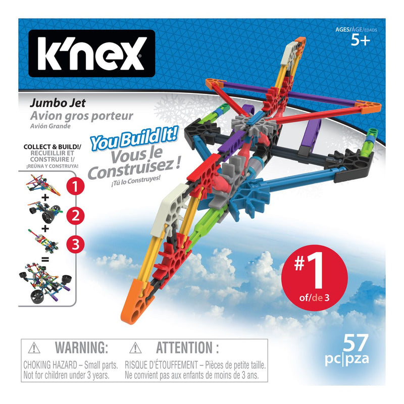 K'nex Classics - Jumbo Jet Building Set - Image