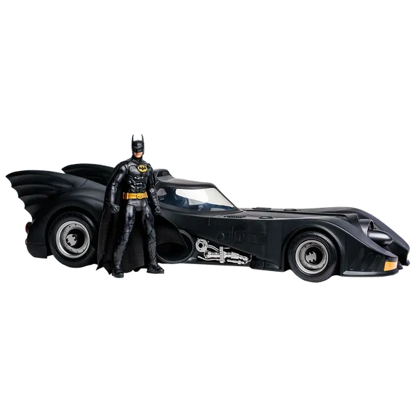 McFarlane Toys DC Multiverse 1989 Batman and Batmobile Gold Label 2-Pack