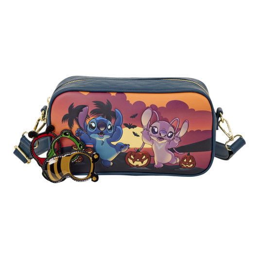 Loungefly - Stitch & Angel Halloween Crossbody Bag