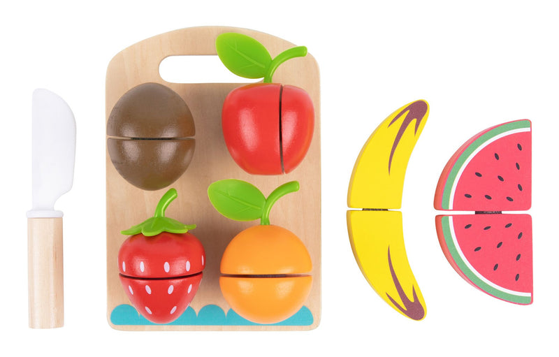 Wooden Cutting Fruits - Image