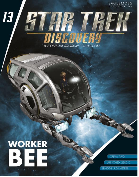 Worker Bee Discovery Ships Model Diecast Ship (Eaglemoss / Star Trek), close-up detail