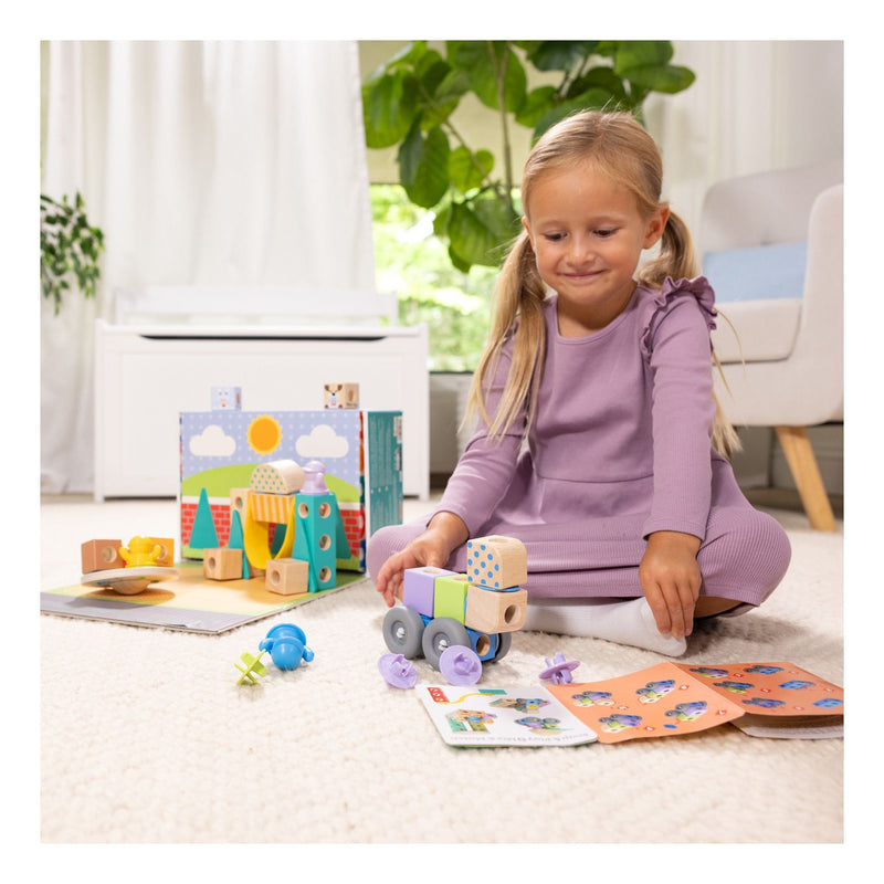 Melissa & Doug - Blockables Town Building Set - Image