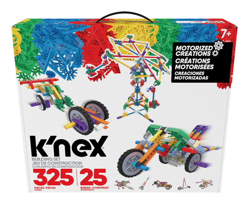 K'nex 325 Piece 25 Model Motorised Creations Set