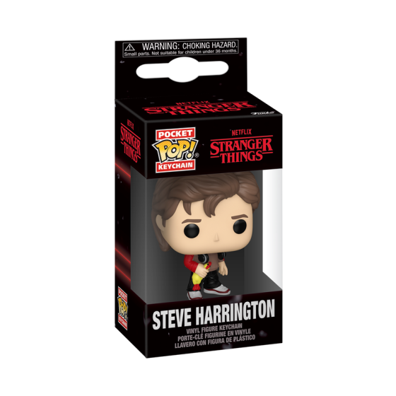 Pop! Keychain Stranger Things S5 Steve Hrngton