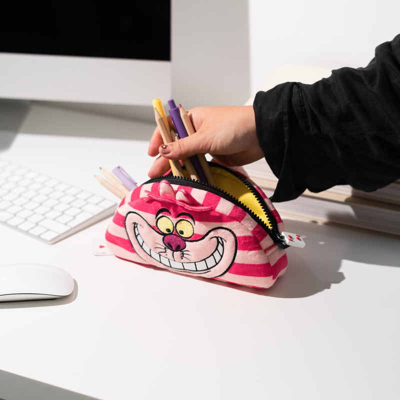 Disney Alice in Wonderland Cheshire Cat Plush Case design detail