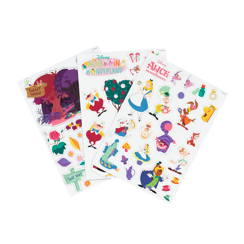 Disney Alice in Wonderland Die-Cut Magnet Set side angle