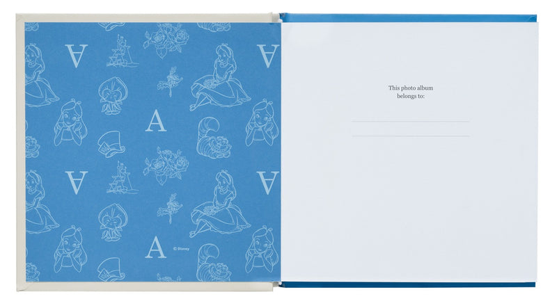 Disney Alice in Wonderland Photo Album 16x16cm 24 Self-Adhesive Pages side angle