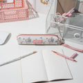 Disney Bonjour Marie Pen, Pencil and Case Set close up detail