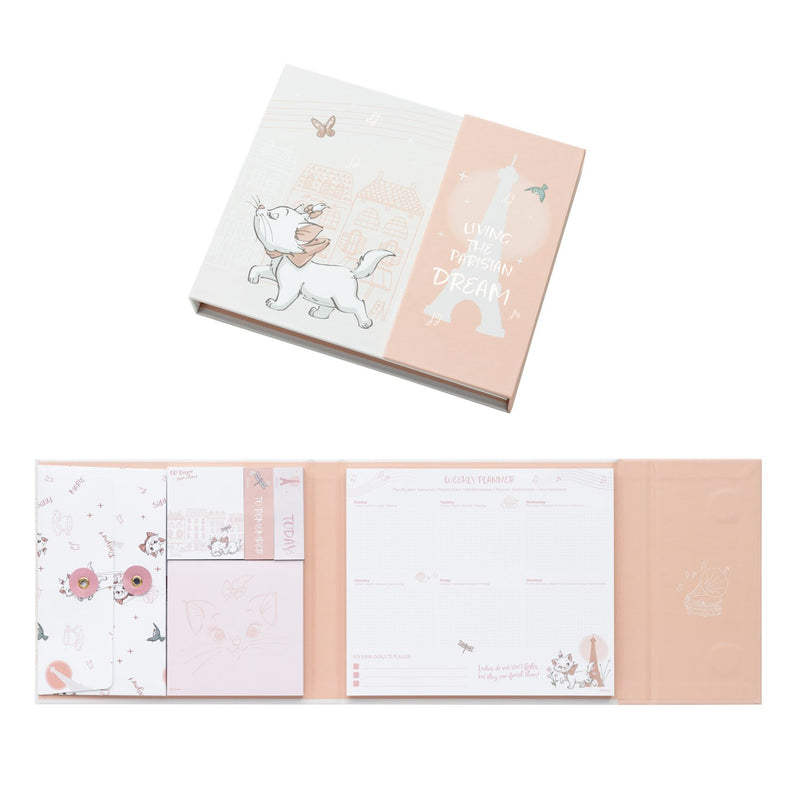 Disney Bonjour Marie Weekly Planner with Sticky Notes