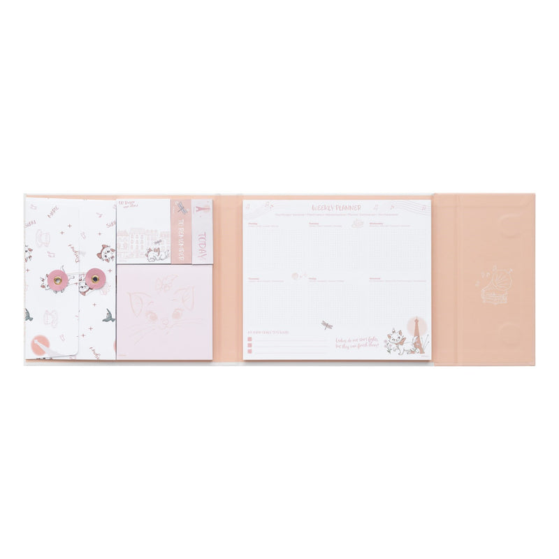 Disney Bonjour Marie Weekly Planner with Sticky Notes alternate view
