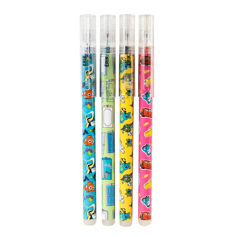 Disney Pixar Erasable Pen Set of 4 in Assorted Colours