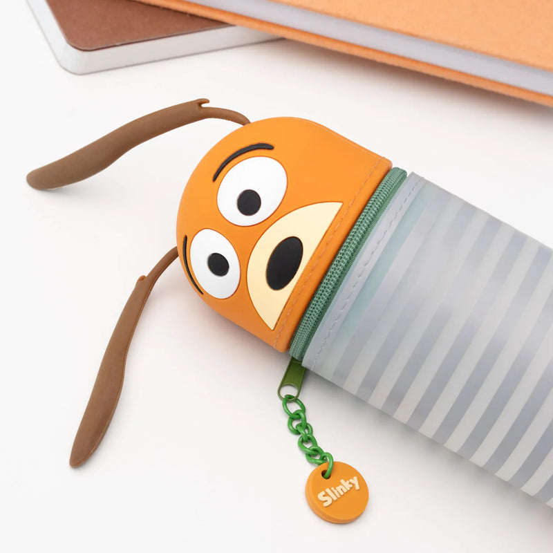 Disney Pixar Toy Story Slinky Expandable Pencil Case design detail