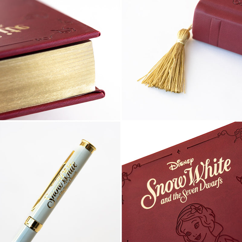Disney Snow White A5 Premium Notebook with Pen Set close up detail