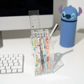 Disney Stitch Erasable Pen Set of 4 in Window Box design detail