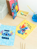Disney Stitch Tropical Pack of 3 A5 Notebooks Ruled Bullet Blank close up detail