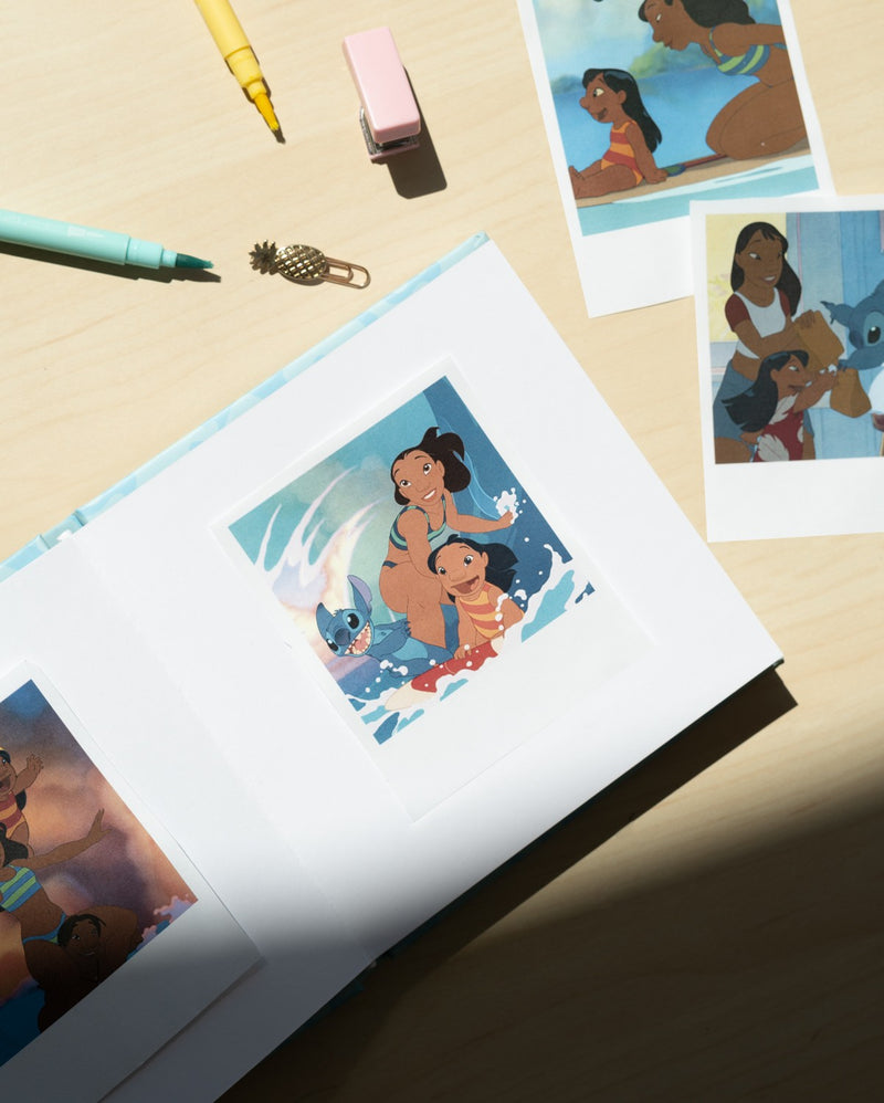 Disney Stitch Tropical Photo Album 16 x 16 cm Self Adhesive design detail