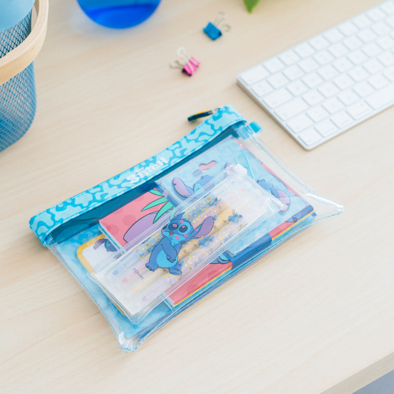 Disney Stitch Tropical Stationery Kit side angle