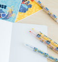Disney Stitch Tropical Stationery Kit design detail