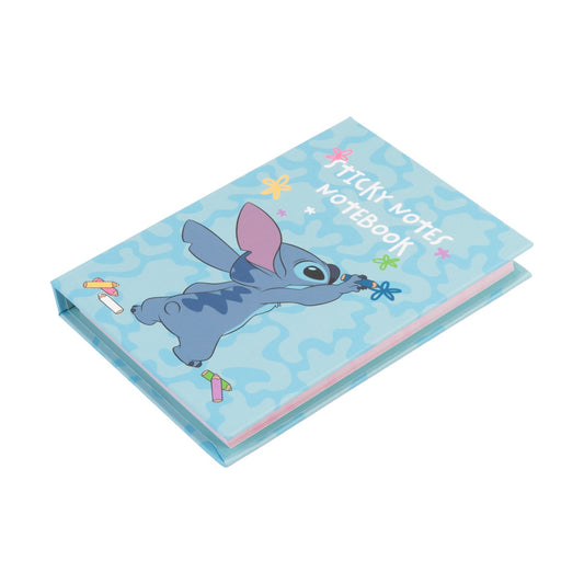Disney Stitch Tropical Sticky Notepad A6 with 5 Sticker Types alternate view