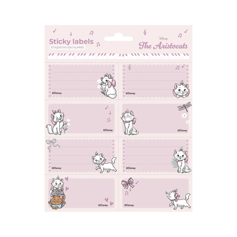 Disney The Aristocats Marie Self-Adhesive Labels Pack of 16