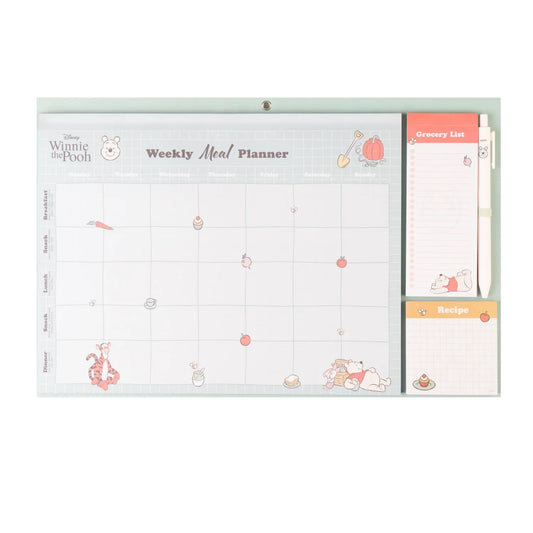 Disney Winnie the Pooh 100th Anniversary Magnetic Meal Planner