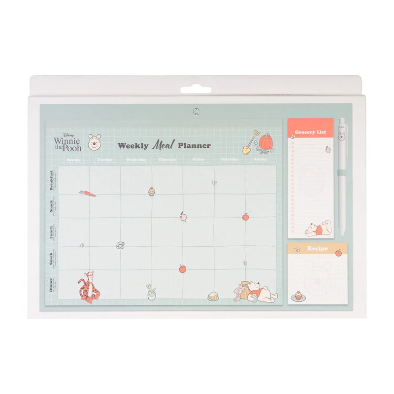 Disney Winnie the Pooh 100th Anniversary Magnetic Meal Planner side angle