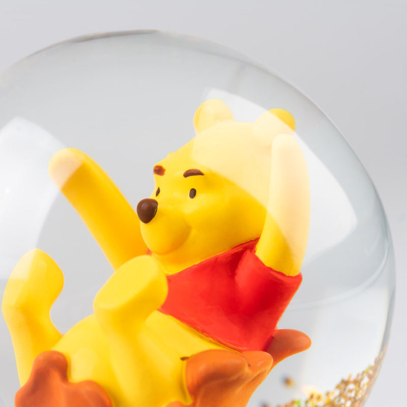 Disney Winnie the Pooh Resin and Glass Snow Globe design detail