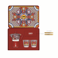 Bialetti X Dolce&Gabbana Sicilian Cart Gift Set (Moka 2 Cup, 2 Cups & Gold Stirrers), size reference