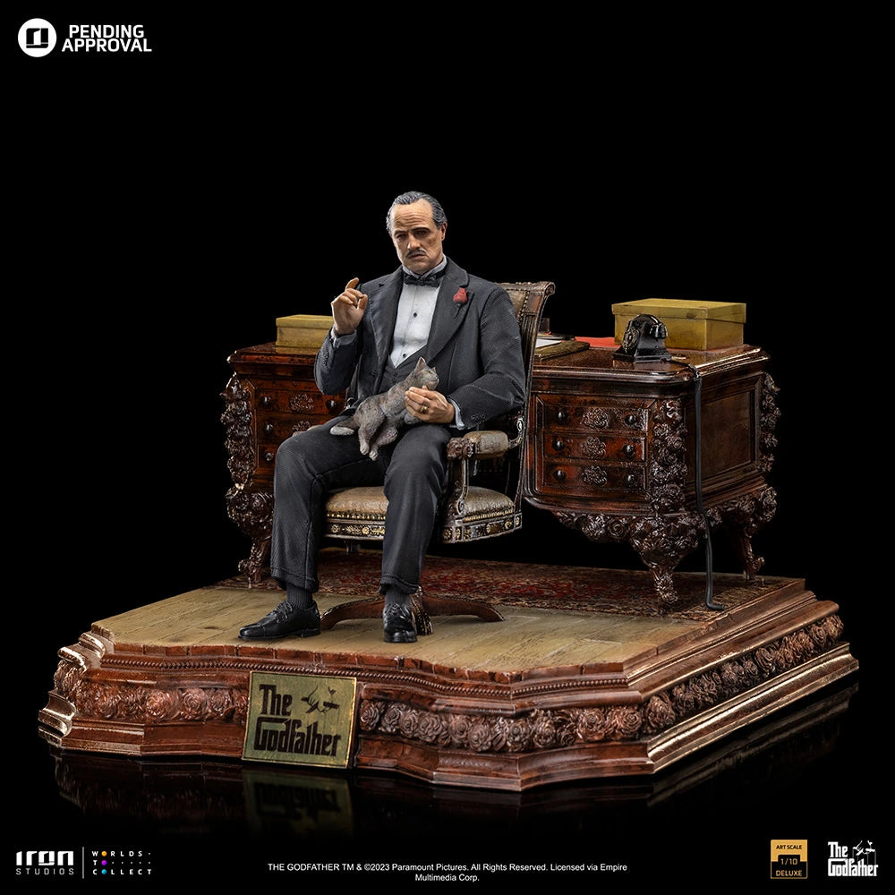 Iron Studios The Godfather Don Vito Corleone 1/10 Deluxe Art Scale Limited Edition Statue